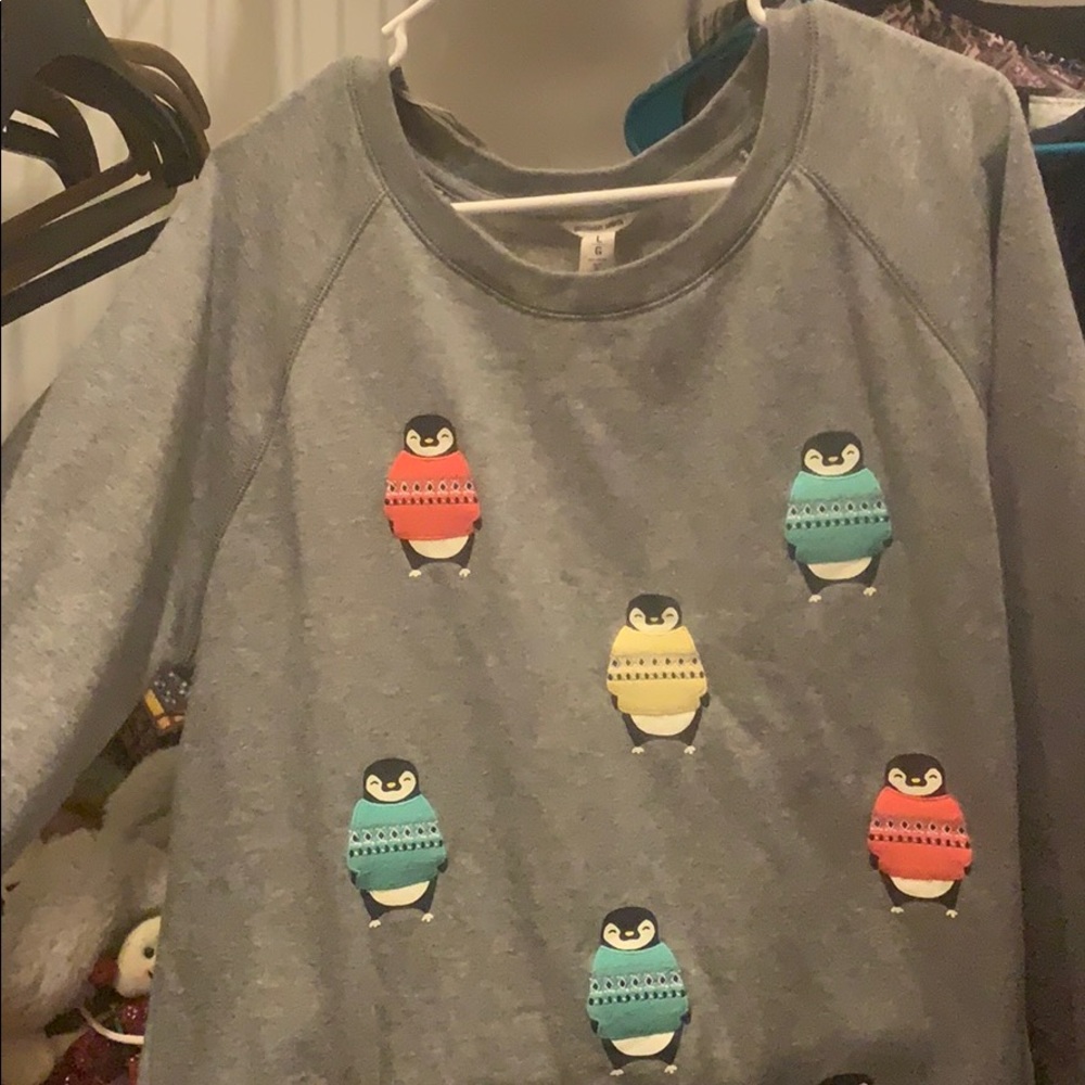A long sleeve Christmas shirt